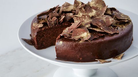 A Sexy Gluten Free Chocolate Cake Recipe from Scharffen Berger Chocolate -  Eat Something Sexy